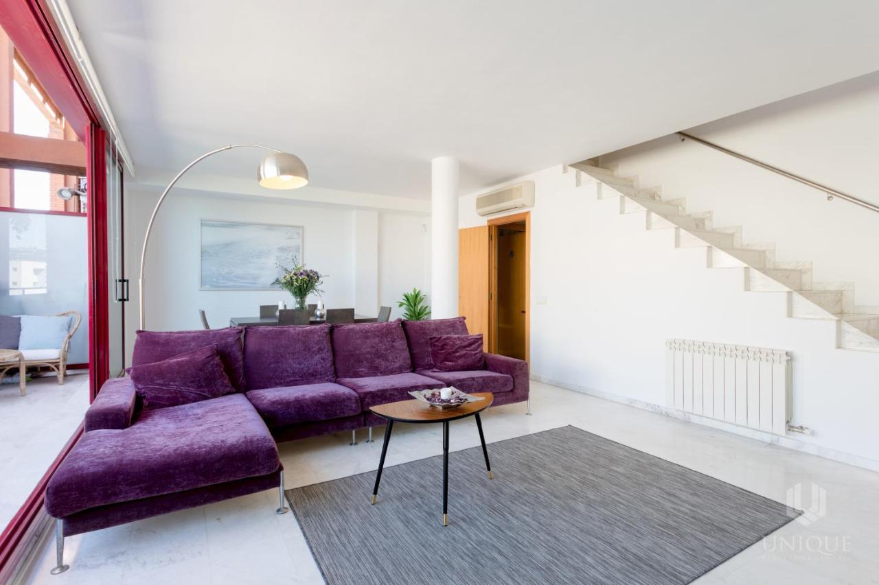 Unique Rentals - Stylish Seafront Duplex Barcelona Exterior photo